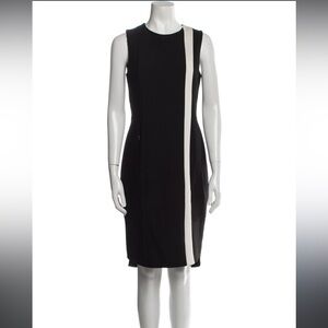 Akris Punto Sleveless Midi Sheath Dress